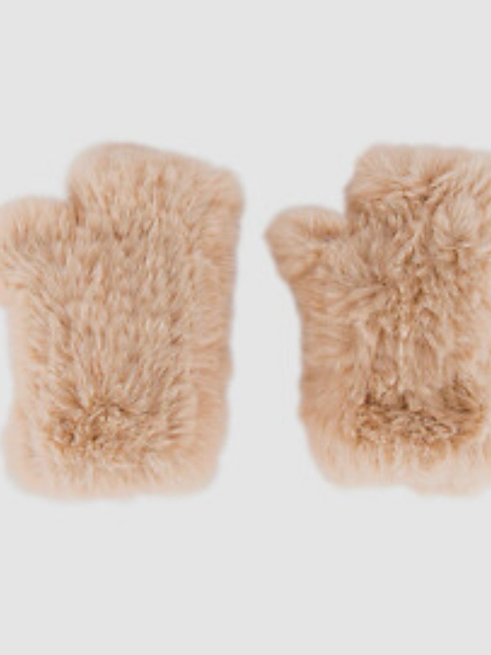 NEW Eugenia Kim Fingerless Faux Fur Gloves